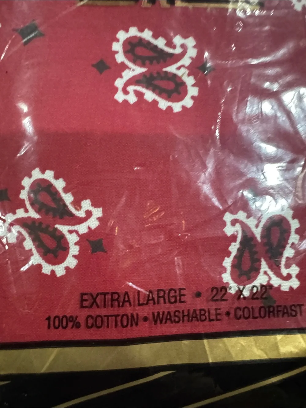 Vintage Red Fashion Bandanna - 2 Pack Havahank